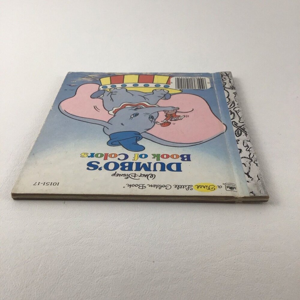First Little Golden Book Disney Dumbo's Book Of Colors Vintage 1988 Storybook - Picture 6 of 7
